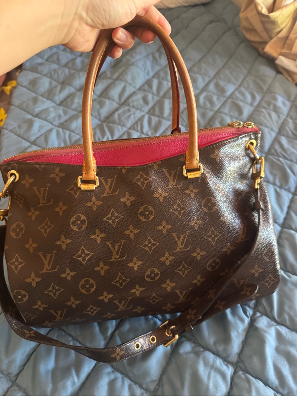 Authentic Louis Vuitton Pallas bag